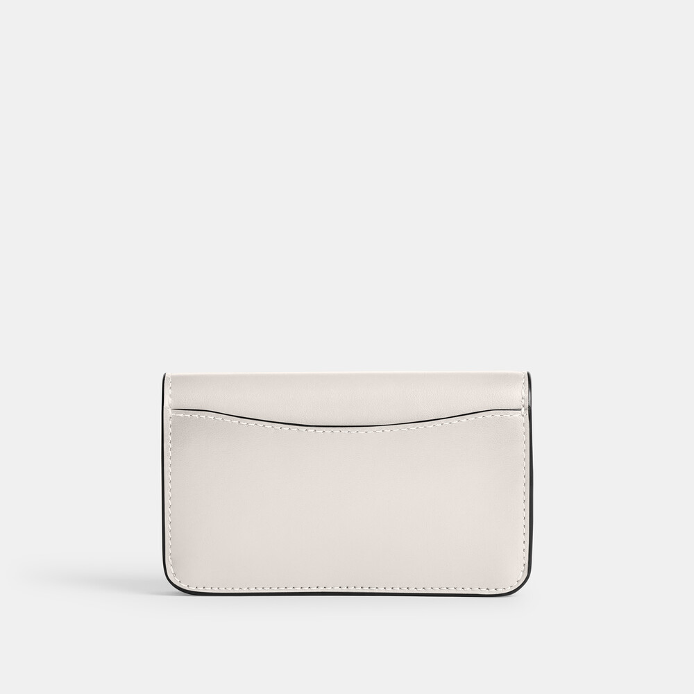 Coach Essential Slim Card Case - WHITE