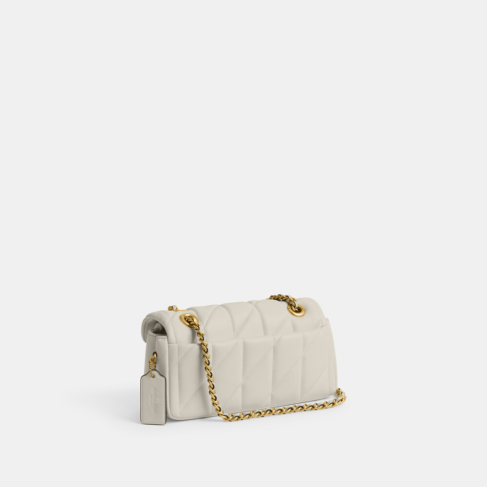 Coach Tabby Shoulder Bag 20 With Pillow Quilting - WHITE