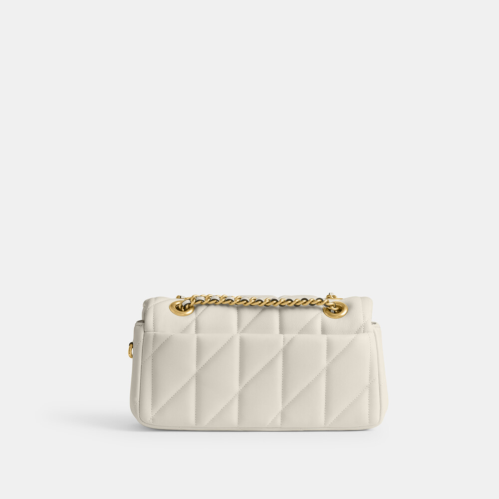 Coach Tabby Shoulder Bag 20 With Pillow Quilting - WHITE