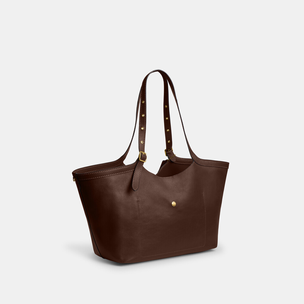 Coach Gramercy Tote - DARK BROWN