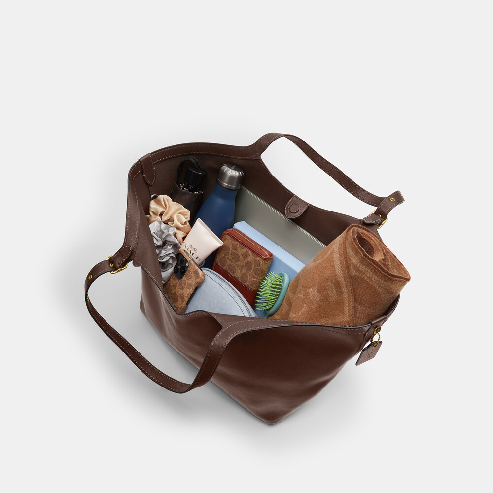 Coach Gramercy Tote - DARK BROWN