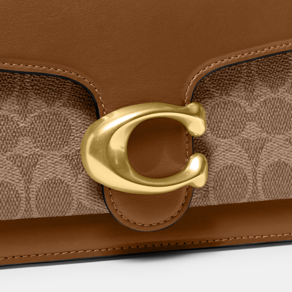 Coach Tabby Shoulder Bag 26 In Signature Canvas - Brown