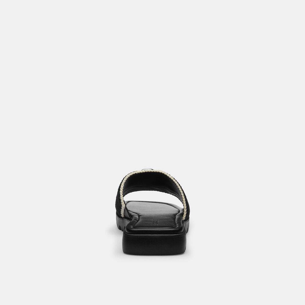 Coach Florence Sandal - Black