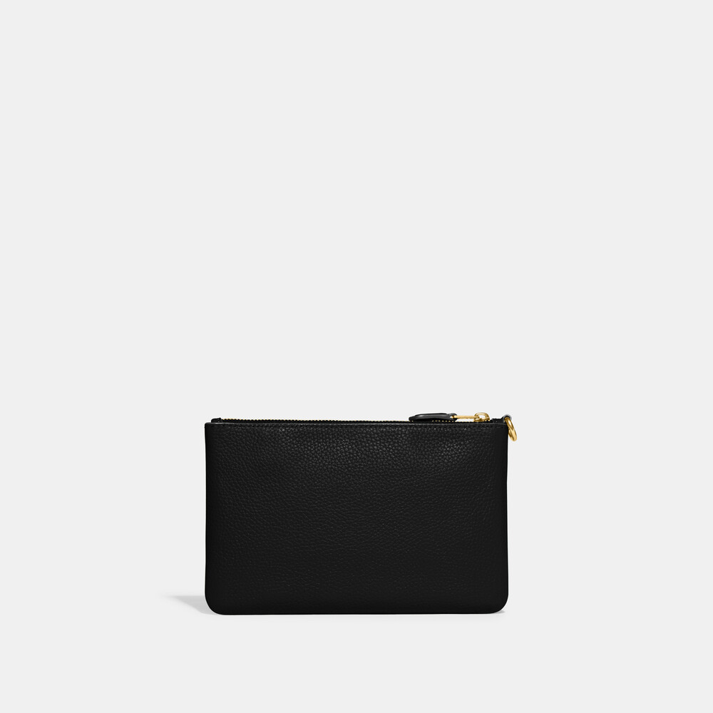 Coach Small Wristlet - Black