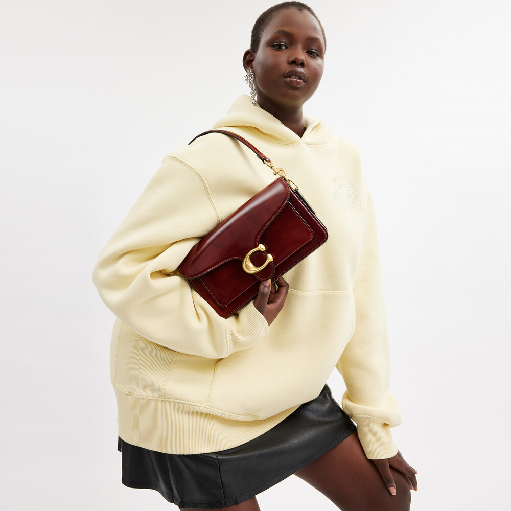 Coach Tabby Shoulder Bag 26 - DARK BROWN