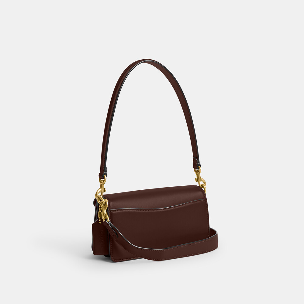 Coach Tabby Shoulder Bag 20 In Signature Canvas - DARK BROWN