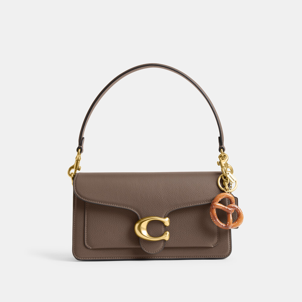 Coach Small Pretzel Bag Charm - Multi Colour
