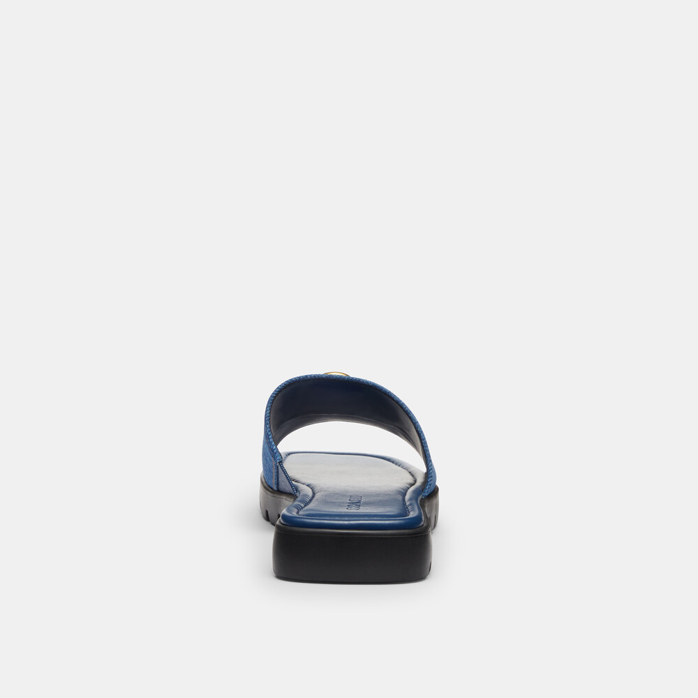 Coach Florence Sandal - Dark Blue