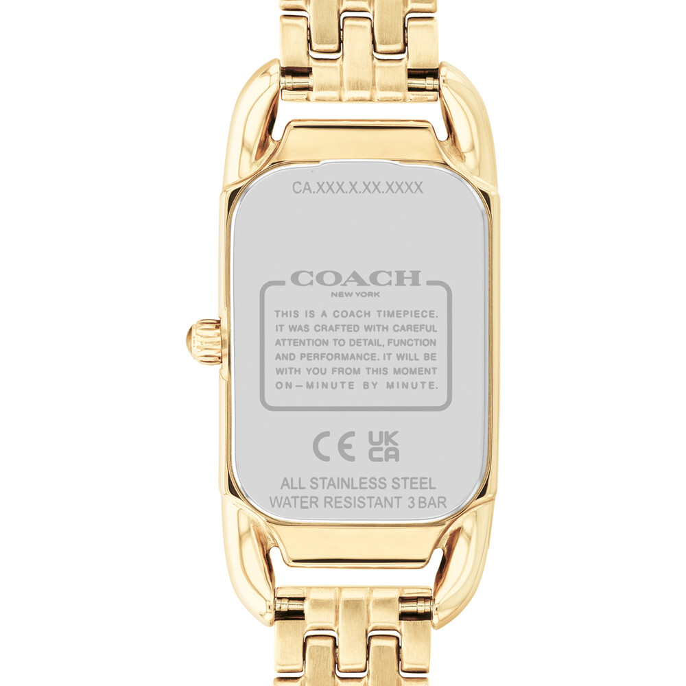 Coach Cadie Slender Watch - Gold