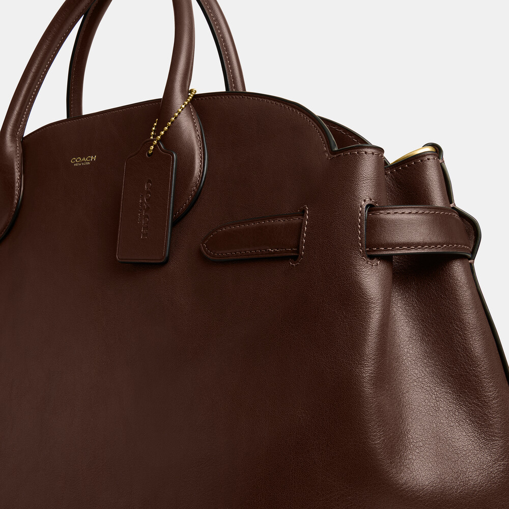 Coach Soft Empire Carryall Bag 48 - DARK BROWN