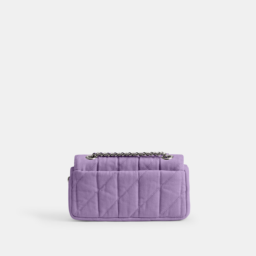 Coach Tabby Shoulder Bag 20 With Quilting - Purple
