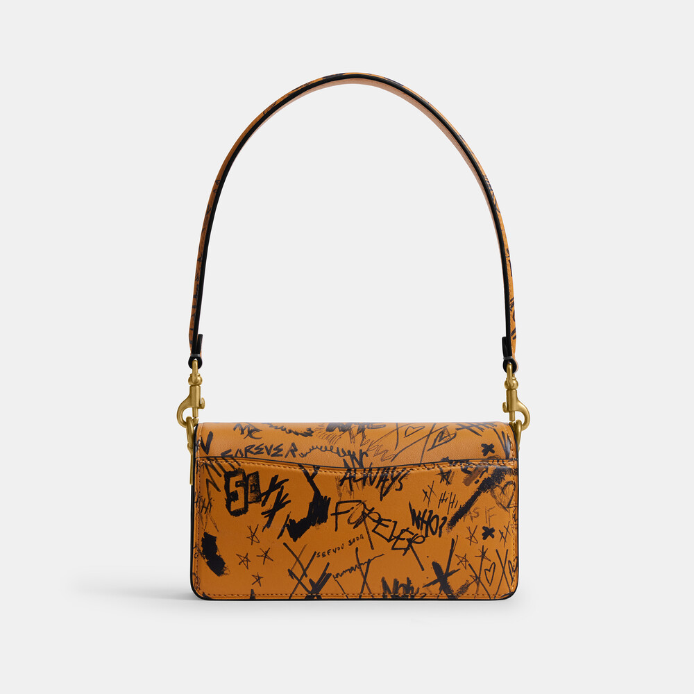 Coach Tabby Shoulder Bag 20 With Graffiti Print - Multi Colour