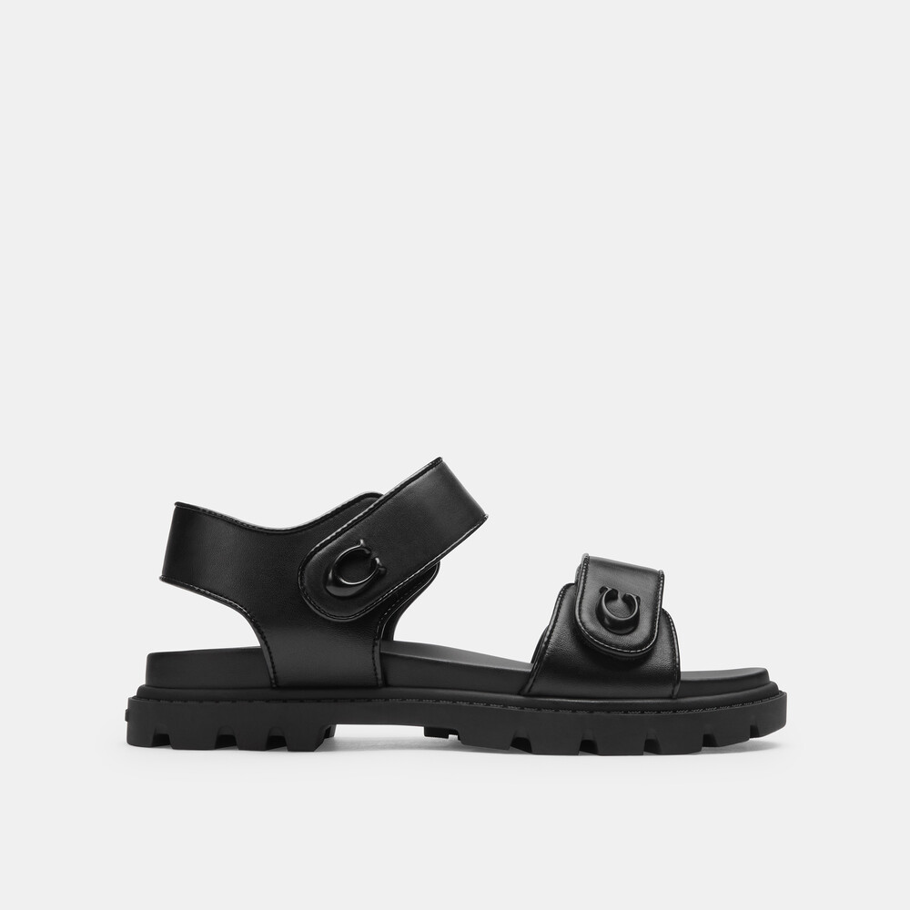 Coach Brynn Sandal - Black