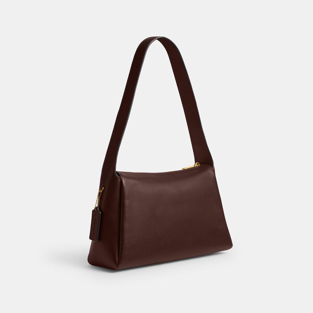Coach Lola Shoulder Bag - DARK BROWN