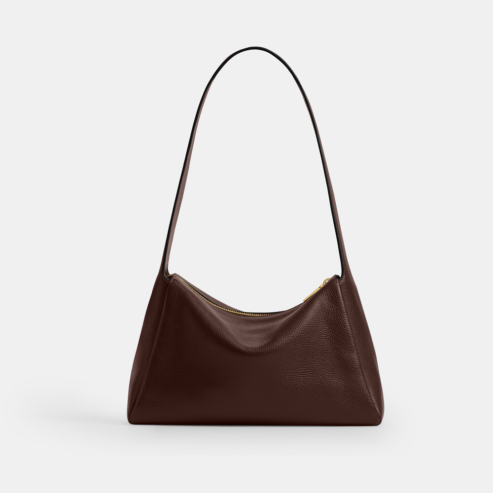 Coach Lola Shoulder Bag - DARK BROWN