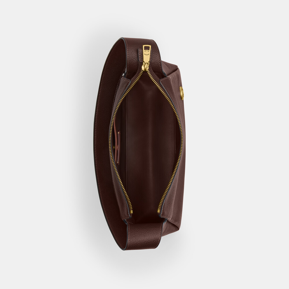 Coach Lola Shoulder Bag - DARK BROWN