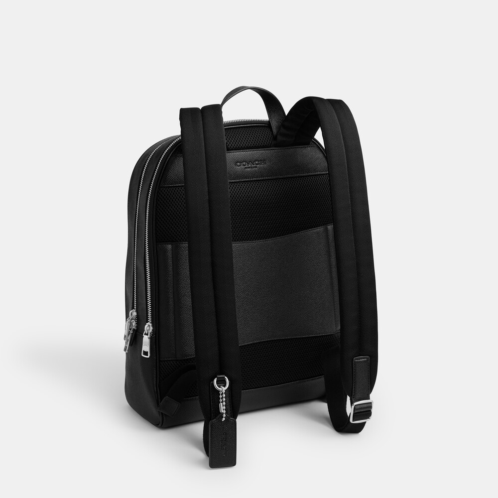 Coach Wade Backpack In Signature Canvas - Black