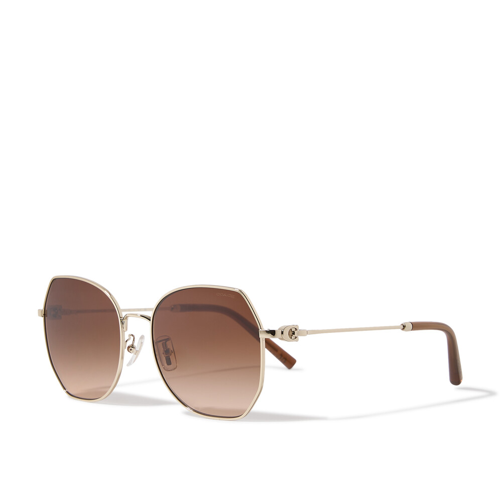 Coach Irregular Frame Sunglasses - Brown