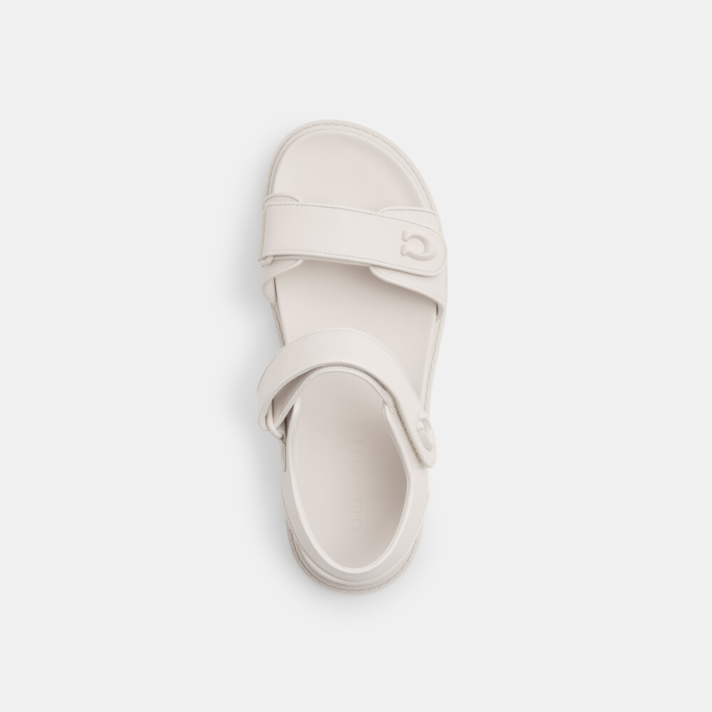 Coach Brynn Sandal - WHITE